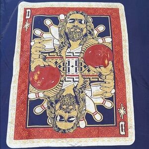 Universal Graphic Tee - Red and Blue